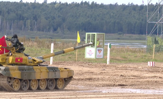 Đội tăng Việt Nam vào bán kết cuộc thi Tank Biathlon 2020